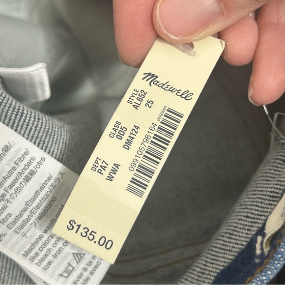 Madewell 10’ High Rise Skinny Jeans NWT - Picture 12 of 16